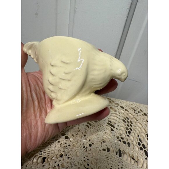Vintage 50"s Yellow Chicken Small Planter Vase Farmhouse. - Picture 5 of 12